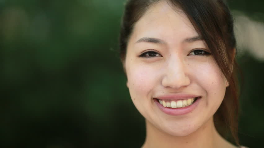 asian face smile Bif tit porn clips